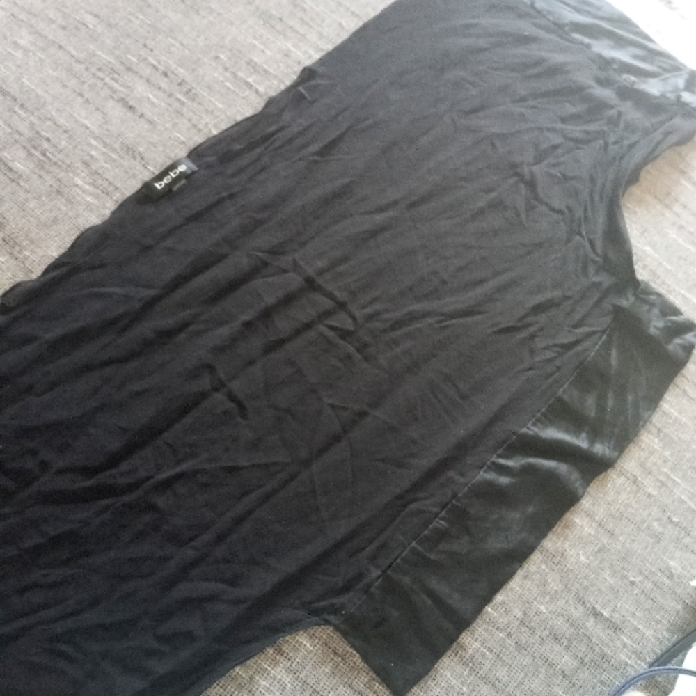 Bebe batwing blouse top medium
